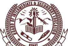 BISE Kohat Board Matric Result 2020 By Roll Number, Name