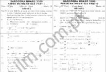 Sargodha Board Inter Part 2 Math Past Papers 2009