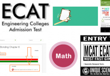 ECAT Entry Test Preparation Online UET Lahore