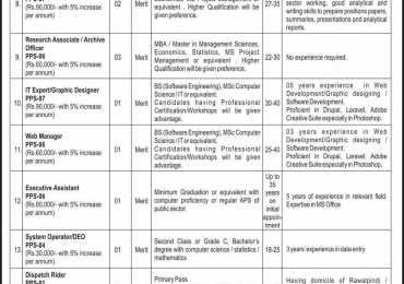 Prime Minister Office Board of Investment Jobs 2018 NTS Application Form