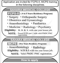 Sahara Medical College Narowal Admission 2022