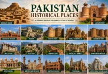 Pakistan Historical Places With Information in English, Urdu Pakistan Historical Places