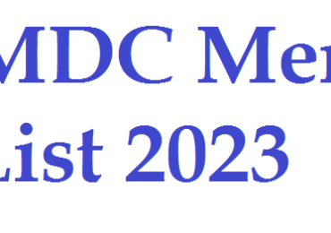 Karachi Medical And Dental College KMDC Merit List 2025