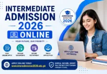 Intermediate Admission 2026 Online