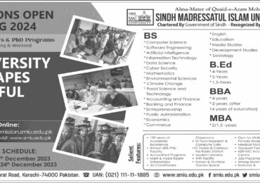 SMIU Admission 2025