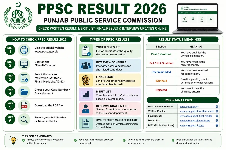 PPSC Result 2026